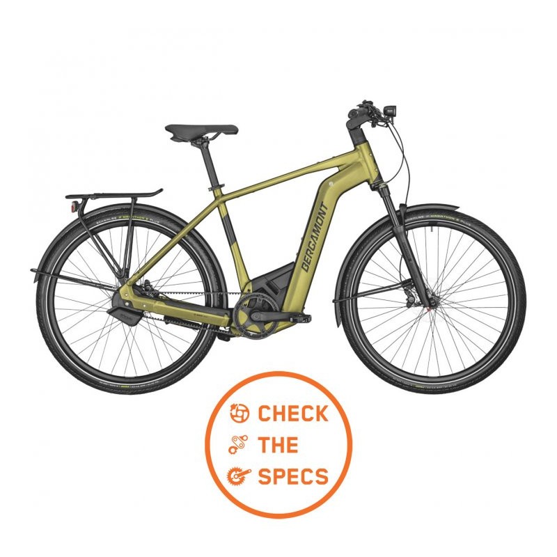 BERGAMONT E-HORIZON PREMIUM PRO BELT GENT - TREKKING E-BIKE - 2022